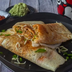Vegetable Cheese Spring Dosa